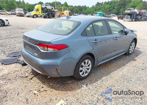 2020 Toyota Corolla Le from USA, damaged, VIN JTDEPRAE8LJ048716